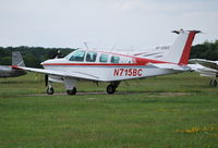 N715BC @ EGLD - Beech A36 Bonanza at Denham - by moxy