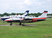 G-JDBC @ EGLD - Piper Seneca II at Denham - by moxy