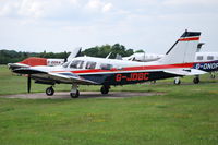 G-JDBC @ EGLD - Piper Seneca II at Denham - by moxy