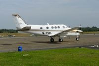 M-TSRI @ EGFH - King Air taxying prior to departure. Operated by Timpson. De-registered and M-TSRI applied to C90GTI King Air s/n LJ-2033 on 11/01/2012. - by Roger Winser