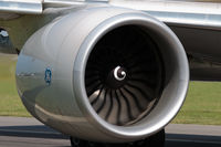B-2077 @ ELLX - big powerful GE90 on the right wing of a China Cargo Boeing B-777-F6N - by Friedrich Becker
