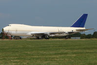 TF-AMC @ EGMH - 1979 Boeing 747-2B3F/SCD, c/n: 21835/388 WFU at Kent International - by Terry Fletcher