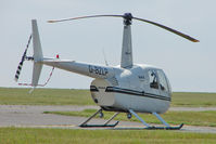 G-BZLP @ EGMH - 2000 Robinson R44 Raven, c/n: 0814 at Kent International - by Terry Fletcher