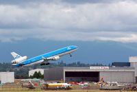 PH-KCE @ YVR -  Audrey Hepburn  departs for AMS