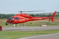 G-OHMS @ EGFH - Ecureuil 2 operated by Western Power Distribution (South West). - by Roger Winser