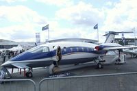 HB-LUT @ LFPB - Piaggio P.180 Avanti at the Aerosalon 2011, Paris - by Ingo Warnecke