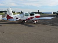N9663U @ MRT - On the ramp at Marysville, Ohio