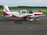 N9663U @ MRT - On the ramp at Marysville, Ohio