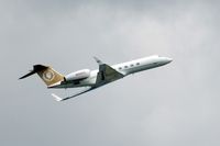 N168CE @ YVR - Gulfstream takeoff from YVR