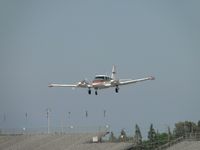 N8031Y @ POC - On final to runway 26L - by Helicopterfriend
