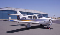 N4887W @ CCR - Front view - by Bill Larkins