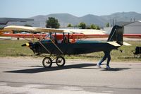 N11MS @ KLPC - Interesting tailwheel legs - by Nick Taylor Photography