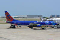 N813SY @ DFW - At the gate at DFW Airport - by Zane Adams