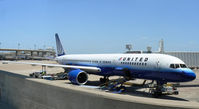 N585UA @ DFW - At the gate at DFW Airport