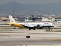 G-OZBU @ BCN - Depart from Barcelona Airport - by Willem Goebel