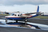 N6267B @ TJIG - Aero commander 500 taxiing after test flight @ isla grande,pr