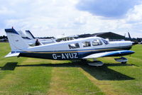 G-AVUZ @ EGBT - visitor to Turweston for the British F1 Grand Prix at Silverstone - by Chris Hall