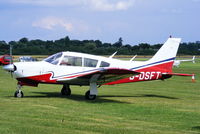 G-DSFT @ EGBT - visitor to Turweston for the British F1 Grand Prix at Silverstone - by Chris Hall