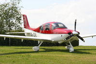 M-CIRU @ EGBT - Stamp Aviation - by Chris Hall