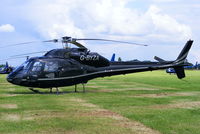 G-BYZA @ EGBT - being used for ferrying race fans to the British F1 Grand Prix at Silverstone - by Chris Hall
