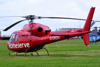 G-ORDH @ EGBT - being used for ferrying race fans to the British F1 Grand Prix at Silverstone - by Chris Hall