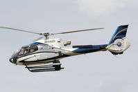 G-SASY @ EGBT - being used for ferrying race fans to the British F1 Grand Prix at Silverstone - by Chris Hall