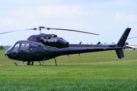 G-IDEB @ EGBT - being used for ferrying race fans to the British F1 Grand Prix at Silverstone - by Chris Hall