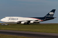 N741WA @ ELLX - being towed to the cargocenter - by Friedrich Becker