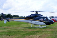 G-ZITZ @ EGBT - being used for ferrying race fans to the British F1 Grand Prix at Silverstone - by Chris Hall