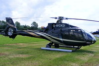 G-WCKD @ EGBT - being used for ferrying race fans to the British F1 Grand Prix at Silverstone - by Chris Hall