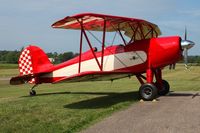N856L @ 42I - On display at the EAA fly-in at Zanesville, Ohio