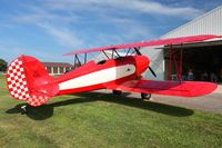 N856L @ 42I - On display at the EAA fly-in at Zanesville, Ohio