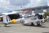 F-AZUU @ LFPB - De Havilland Canada DHC-1 Chipmunk 22 at the Aerosalon 2011, Paris - by Ingo Warnecke