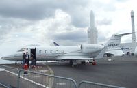 N383LJ @ LFPB - Learjet 60 XR at the Aerosalon 2011, Paris - by Ingo Warnecke