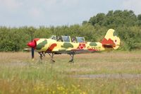 G-YFUT @ EGFH - Osprey 1 returning from formation aerobatics practice. - by Roger Winser