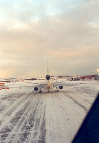 OY-KDC @ ANC - SAS DC-10 on the way to the runway - by Henk Geerlings