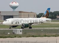 N951FR @ KDAY - Heading for the terminal having arrived from Denver - by richillini