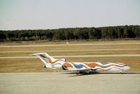 N408BN @ IAH - Boeing 727-291 of Braniff Airways as seen at Houston International in October 1979 - by Peter Nicholson