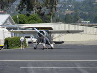 N273MD @ SZP - 2008 Dickenson HOWARD DGA-21 'Mr. Dickenson', P&W R-1340-57 WASP 600 Hp, refueling - by Doug Robertson