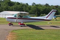 N835TA @ 42I - Arriving at the EAA fly-in at Parr Field - Zanesville, Ohio