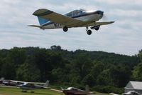 N1738T @ 42I - Deparing the EAA fly-in at Parr Field - Zanesville, Ohio - by Bob Simmermon