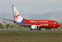 VH-VBQ @ NZCH - ready to line up at Alpha 7 on r/w 02 - by Bill Mallinson