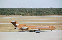 N431BN @ IAH - Boeing 727-227 of Braniff Airways as seen at Houston International in October 1979. - by Peter Nicholson