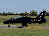 XX284 @ LMML - Hawk T1A XX284/CA 100Sqd RAF - by raymond