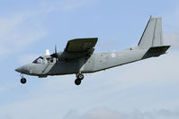ZF573 @ EGXC - Northolt Station Flight Islander coming is as diversion from nearby Waddington - by Joop de Groot