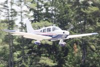 N351VA @ KMGN - KHAQ-KMGN - Landing RWY 28