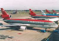 N229NW @ EHAM - Northwest - by Henk Geerlings