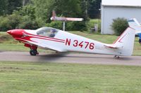 N3476 @ 42I - Departing the EAA fly-in at Zanesville, Ohio