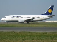 D-ABER @ LFPG - Delivered new in 1992 and also resurecting the registration once allocated to another early 737-130, c/n 2242 act as the winged embassador at large of Merseburg, the city upon which it is named. - by Alain Durand