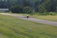 N3476 @ 42I - Departing the EAA fly-in at Zanesville, Ohio